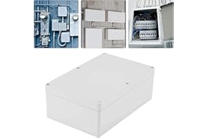 LANTRO JS Scatola Derivazione esterna,230 * 150 * 85 mm scatola plastica impermeabile ABS IP65 Resistente all'acqua per Connessione Elettrica Interna ed esterna