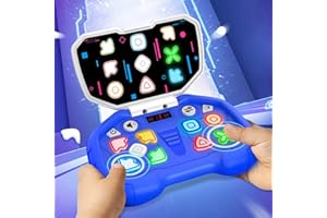 SIVQIKE Schnelles Push-Puzzlespiel für Kinder im Alter von 3–12 Jahren,leuchtendes Denk-und Gedächtnisspiel mit 4 Modi und LED-Bildschirm,tragbares Pop-Zappelspielzeug Geburtstag