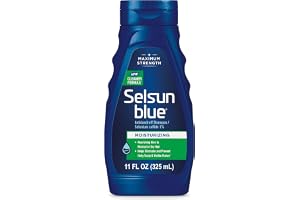 Selsun Blue Naturals – fuktgivande mjällschampo 325 ml | Maximal styrka hårbottenbehandling med 1 % selensulfid, hjälper till att förhindra hårbotten klåda och flagning