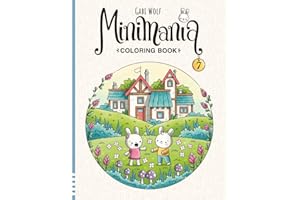 Minimania Volume 7 - Coloring Book with little cute Wonder Worlds