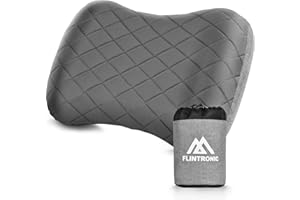 flintronic Oreiller Gonflables de Camping, Coussin de Plage Oreiller Gonflable Plage, Imperméable - Compressible - Confortable - Pliable, Coussin de Voyage Ultraléger Oreiller Gonflable