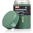 Décor Vacuum Insulated Food Flask | 2-in-1 Hot & Cold Stainless Steel Food Container | 520ml - Sage Green