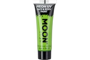 Moon Glow – Intensiv Neon UV Körperfarben Bodypaint - 12ml Grun