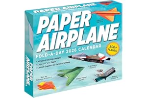 Paper Airplane 2026 Fold-A-Day Calendar: Original Andrews McMeel-Tagesabreißkalender [Kalendar]