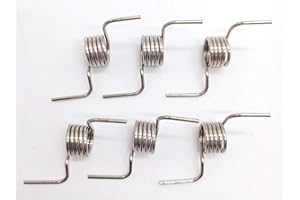 DEAWATER 6PCS MHY62044103 Frigorifero Molle Per LFX28968SB, LFX28968ST, LFX31945ST, Heavy Duty Acciaio Frigorifero Porta Molla Sostituisce 2676261