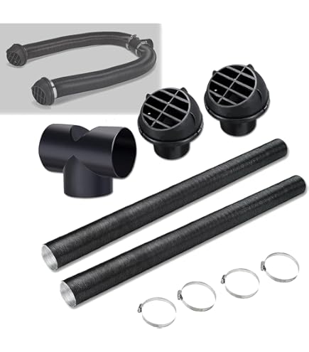 60mm Luftführungs-T-Stück Für Webasto Heizungen - Warmluftverteilung T-Verbinder