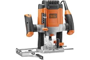 BLACK+DECKER Black and Decker KW1200EKA 1/4" Plunge Router 240v
