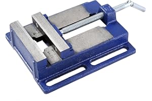 KATSU TOOLS KATSU Drill Press Vice 125mm 5 Inch Pillar Bench Drill Vice Clamp for Workshop Milling Machine Machinery Maintenance (Budget Range) 40227550