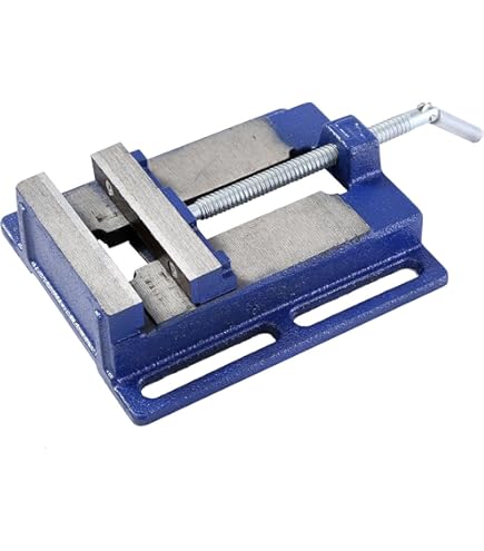 Morsa Per Trapano A Colonna Valex - Apertura 100mm, Ganasce 90mm, Per Lavorazioni Di Precisione - Foto 2