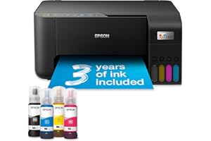 Epson EcoTank ET-2860 Ink Tank Printer | Busy Home Use | Wireless | A4 | Print, Copy, Scan | Includes up to 3 Years of Ink