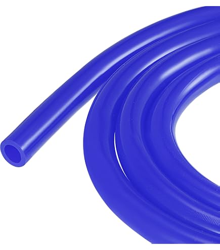 Silicone Vacuum Tubing Hose 5ft - 1/2" (12mm) ID High Temperature Automotive Black