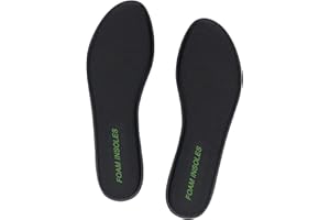Endoto Plantillas Memory Foam para Skechers Hombre Zapatillas, Plantilla Insoles Repuesto de Espuma Viscoelástica para Comodidad y Absorbentes de Impactos-Negro 44 EU