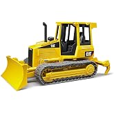 Bruder - Caterpillar Paletli Buldozer &Ouml;l&ccedil;ekli Model, Sarı