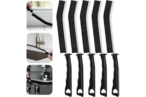 Jsdoin Zestaw 5 twardych szczotek do fug, szczotka do czyszczenia narożników, luka, joint cleing brush, łazienka do podłóg, kuchni, łazienki