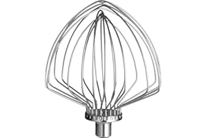 KitchenAid FOUET POUR GRANDS ROBOTS PÂTISSIERS À BOL RELEVABLE 5K7EW