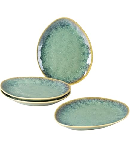 Bord Sendan Tokusa blauw 21,5 cm | gemaakt in Japan Bord Sendan Tokusa blauw 21,5 cm | gemaakt in Japan