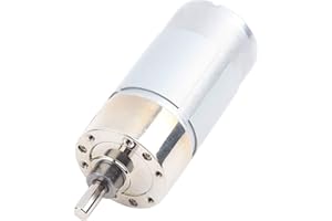 OUMEFAR Motoriduttore con motore CC 12V 15W 37GB555 500 giri/min Utensile elettrico a torsione grande per macchine per tende per apriporta