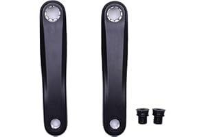 Prowheel Ebike ISIS Bras de crank électrique, 127 mm/140 mm/152 mm/160 mm/165 mm/170 mm/175 mm pour moteur Mid Drive ISIS, Bosch GEN4, PW-X3/PW-X2, BANGFANG M620, Brose Standard/MAG, GX0