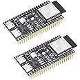 Diymore 2PCS for ESP32 S3 DevKitC 1 N16R8 for ESP32 S3 WROOM1 N16R8 Development Board WiFi Bluetooth 5.0 Mesh wifi for ESP32 S3 Module with soldered pins