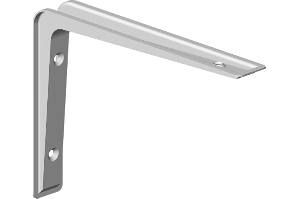 Element System 18133-00131 ALIDO Console métallique légère 80 x 120 mm Blanc 2 pièces