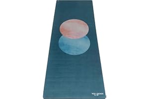 Yoga Design Lab Tapis de Yoga Combo Mat | Épais, Antidérapant, Écologique, Lavable | Adhère Mieux avec la Sueur | Sangle Incluse