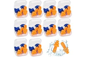 Ear Plugs for Noise Reduction, 10 Pairs Shooting Ear Protection for Gun Range, Hearing Protection for ShootersEar Plugs for Shooting