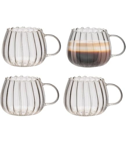 2 Stück Lustige Po-Form Glas Tassen – 450 Ml, Borosilikat, Für Kalte & Heiße Getränke