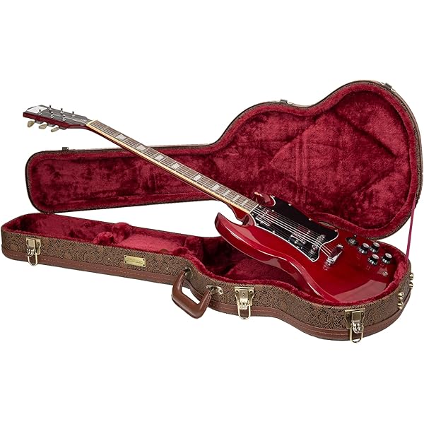 Guitar Gig Bag Crossrock Relief Series-Premium Wooden Case For - Main Image