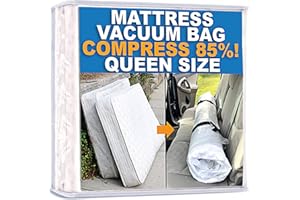Homie Matratzen-Vakuumbeutel, verschließbarer Beutel für Memory Foam- oder Federkernmatratzen, Kompression und Lagerung für Umzug und Rückgabe (Queen/Full/Full-XL)