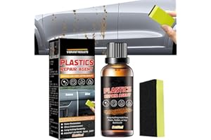 Bettinay 50ML Back to Black Dashboard Restorer, Car Interior Plastic Scratch Repair for Prevents Drying Aging