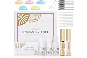 ‎DONG RHYME Wimpernlifting Set, Lash Lifting Wimpern Perming Kit Lash Lift Wimpern Curling Wimpernlaminierung Professionell Wimpernverlängerung, Lange andauernd