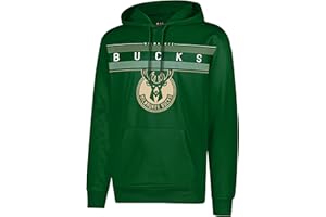 Ultra Game NBA Official Fleece Hoodie Pullover Sweatshirt Primo Metallic Sweat à Capuche en Polaire Out of Bounds Homme (Lot de 1)