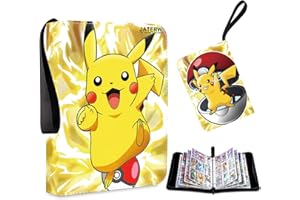 JATERWI Sammelalbum groß 900 Karten Kapazität, für Sammelkarten Album, 50 Seiten Hefte für karten Hochwertiges Wasserdicht PU Leder