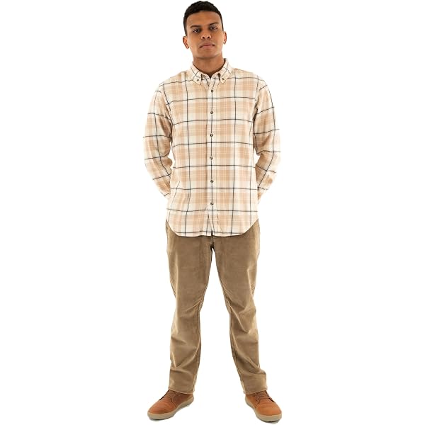 Camicia In Pino Uomo 2XL Flanella Con Bottoni Collo A V A Quadri