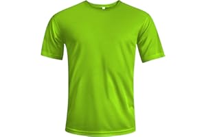MKR Quick Drying Breathable Cooling Short Sleeve Sports T-Shirt with UPF40+ Sun UV Protection
