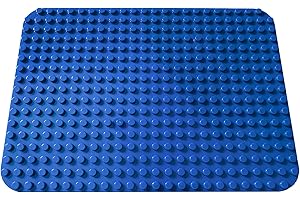 Apostrophe Games Piastre di Base di Grandi Blocchi Compatibili con Tutte Le Principali Marche (1x Blu)