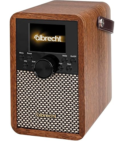 HiFi Test ZEER GOED, topklasse 1,2*] Albrecht DR 870 CD seniorenradio, DAB / FM/CD/USB radio, tafelradio, Bluetooth®, wekfunctie, incl. afstandsbediening, walnoot, zwart
