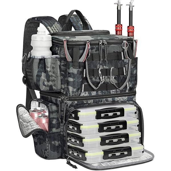 abu garcia soft tackle box bag Lure Fishing with for Storing Crankbait, Bait, Jerkbait, Swimbait, Spinner, Spoon, Pike, Perch, Zander, Black, Grey, Red, Modern Fashion Best Lures & Rigs Imperial Fly Rods Part:7:3 Rod Sock