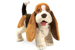Folkmanis Basset Hound Hand Puppet