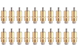 DAUERHAFT 20PCS Rabbit Nipple Water Feeders – Durable Long-Style Leaky-Proof Drinker for Rabbits, Bunnies & Rodents – Ideal for Hutch or Cage Use (UK)