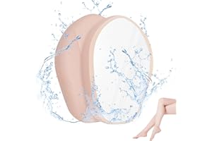 KTWO Crystal Hair Eraser, Crystal Hair Remover, Hair Removal Stone, Fast Easy Crystal Epilator, Painless Exfoliation Hair Remover Tool for Men and Women(Pink)