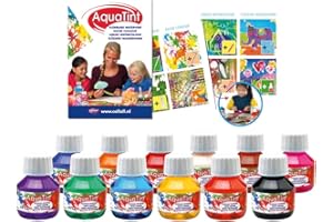 AquaTint-Farbe, flüssige Wasserfarben, 12-teiliges Set | Wiemann Lehrmittel