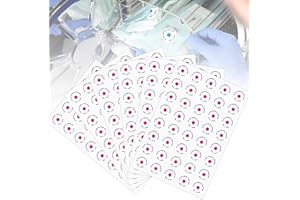 ETO Sterilisation Indicator Label Aufkleber mit Ethylenoxid Gas Chemical Adhesive Mark, 1.2" Durchmesser, 1000 Pcs