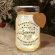 LED Flaschenlicht Mit Schön-dass-es-Dich-gibt Aufdruck - Romantisches Geschenk