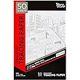 Paper Junkie Vellum Tracing Drawing Pad, 50 Sheets, 11 x 17 Inches