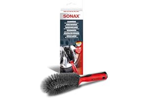 SONAX Spazzola per Cerchioni (1 Pezzo), combatte Lo Sporco ostinato e Difficile da Raggiungere. Grazie alle morbide setole, Non graffia Le superfici dei Cerchi | Art. N. 04179000
