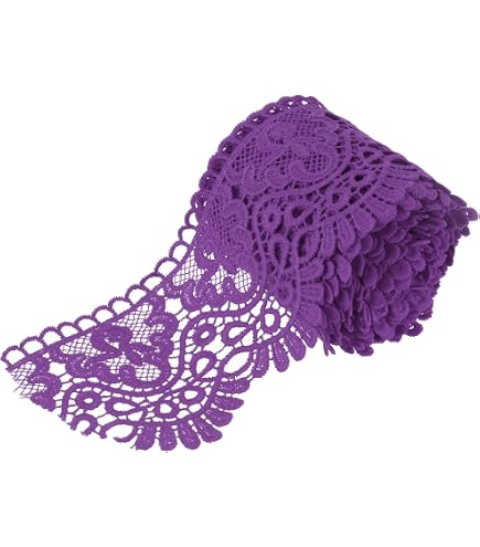 3m Larghezza,10 Cm,in Seta Lattica,vintage,bordo In Pizzo Ricamato Nastro Decorativo In Pizzo Nastro Decorativo Per 713263