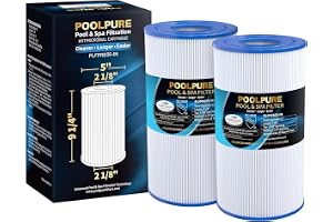 POOLPURE 2 x Ersättning av spa-filter för Pleatco PRB35-IN, Unicel C-4335, Guardian 409-219, Filbur FC-2385, 03FIL1300, 17-24