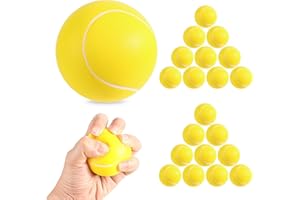 JSMTKJ Palla di Spugna - 12 PCS Alto Rimbalzo Pallina da Golf e Tennis in Schiuma Sportiva per Bambini