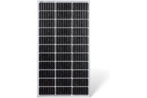 Protron Mono 100W Solarmodul Photovoltaik Monokristallin Solarpanel Solarzelle 100Watt Mono Solar 12V für Wohnmobil, Garten, Boot (0% MwSt. gemäß §12 Abs. 3 UstG)